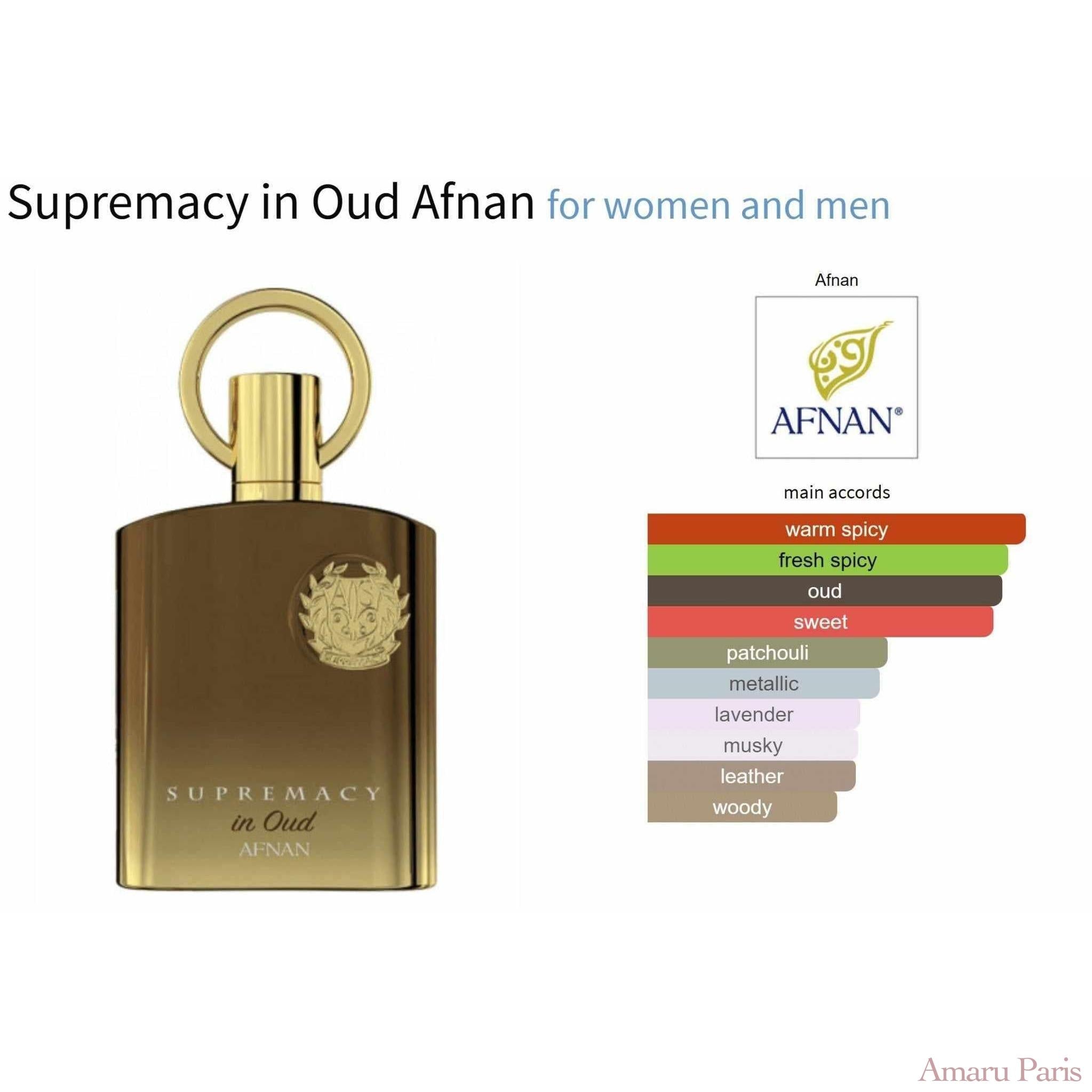 Supremacy in Oud Afnan for women and men - ParfumAmaruParis