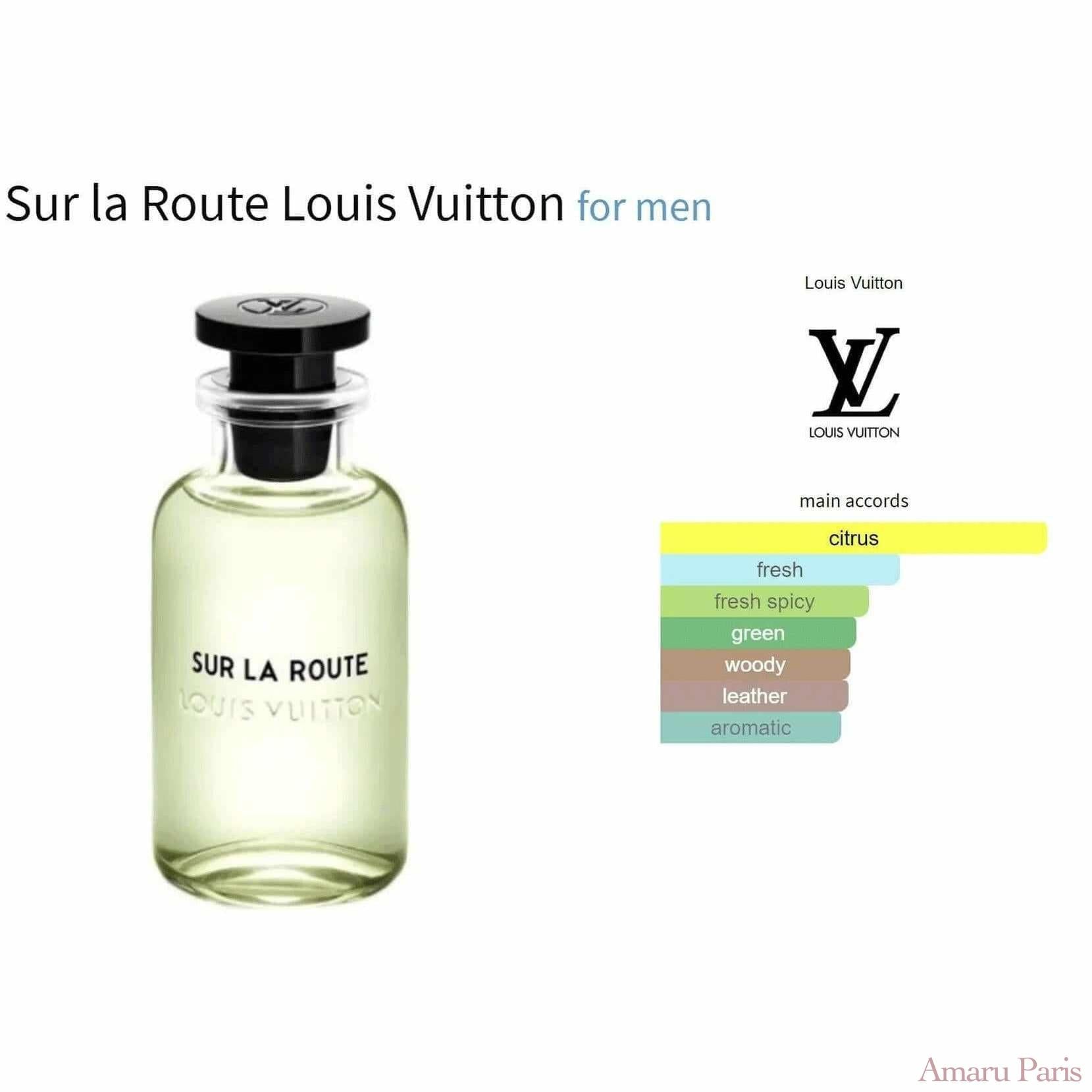 Sur la Route Louis Vuitton for men Decant Fragrance Samples - ParfumAmaruParis