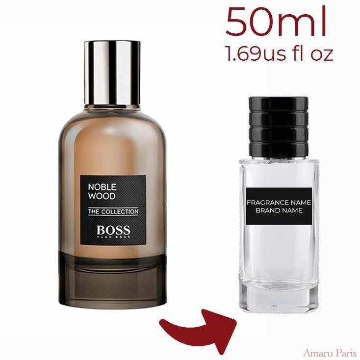 The Collection Noble Wood Hugo Boss for men Decant Fragrance Samples - ParfumAmaruParis
