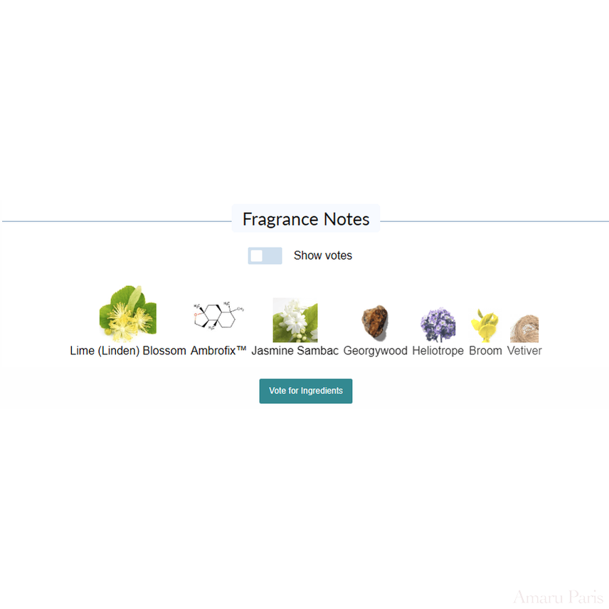 Tilia Marc - Antoine Barrois for women and men - ParfumAmaruParis