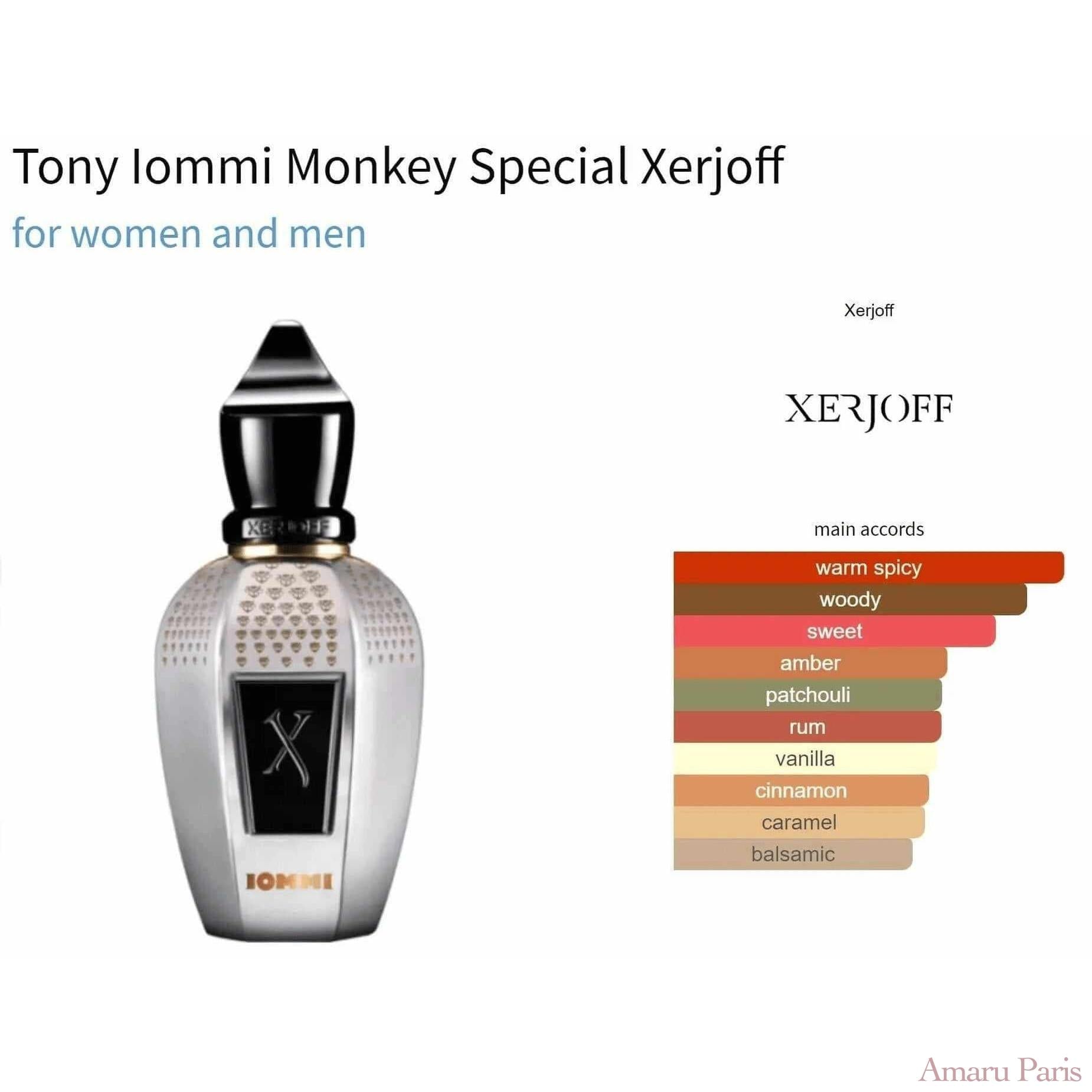 Tony Iommi Monkey Special Xerjoff for women and men Decant Fragrance Samples - ParfumAmaruParis