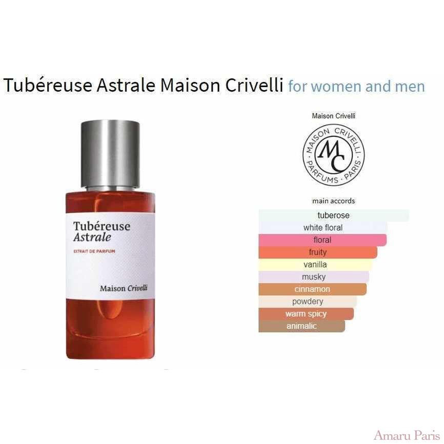 Tubéreuse Astrale Maison Crivelli for women and men - ParfumAmaruParis