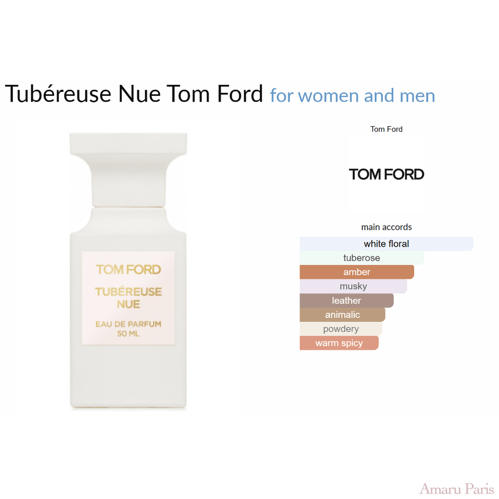Tubéreuse Nue Tom Ford for women and men - ParfumAmaruParis