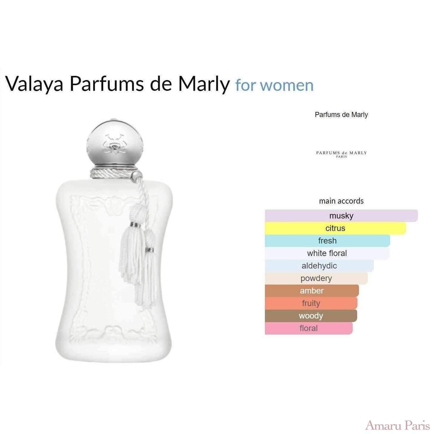 Valaya Parfums de Marly for women - ParfumAmaruParis