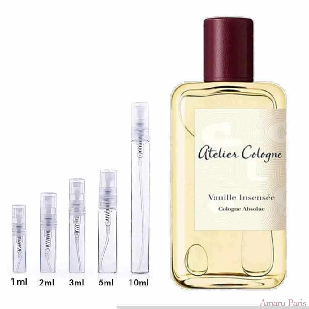 Vanille Insensée Atelier Cologne for women and men Decant Fragrance Samples - ParfumAmaruParis