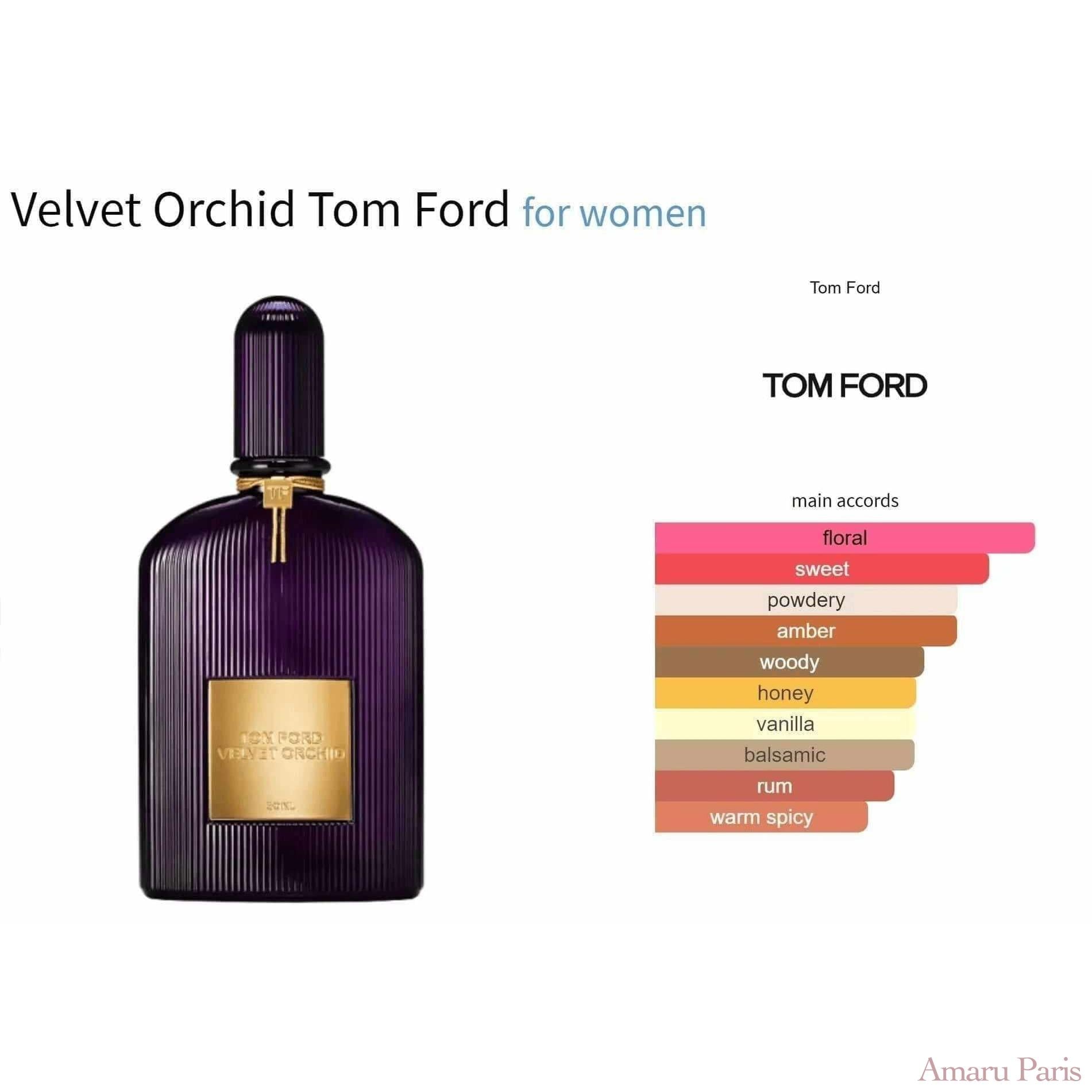 Velvet Orchid Tom Ford for women Decant Fragrance Samples - ParfumAmaruParis