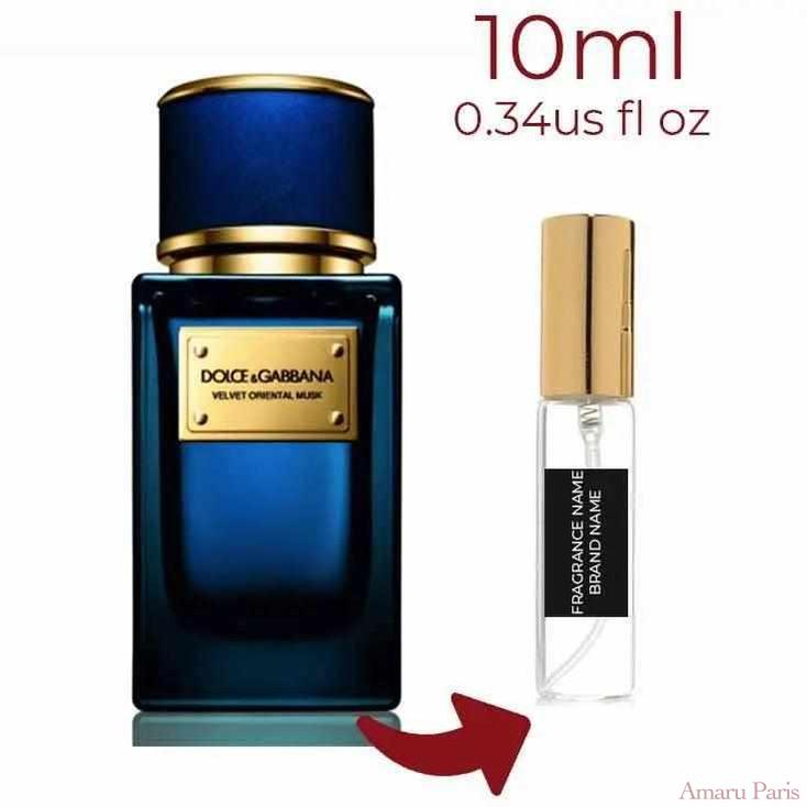 Velvet Oriental Musk Dolce&Gabbana for women and men Decant Fragrance Samples - ParfumAmaruParis