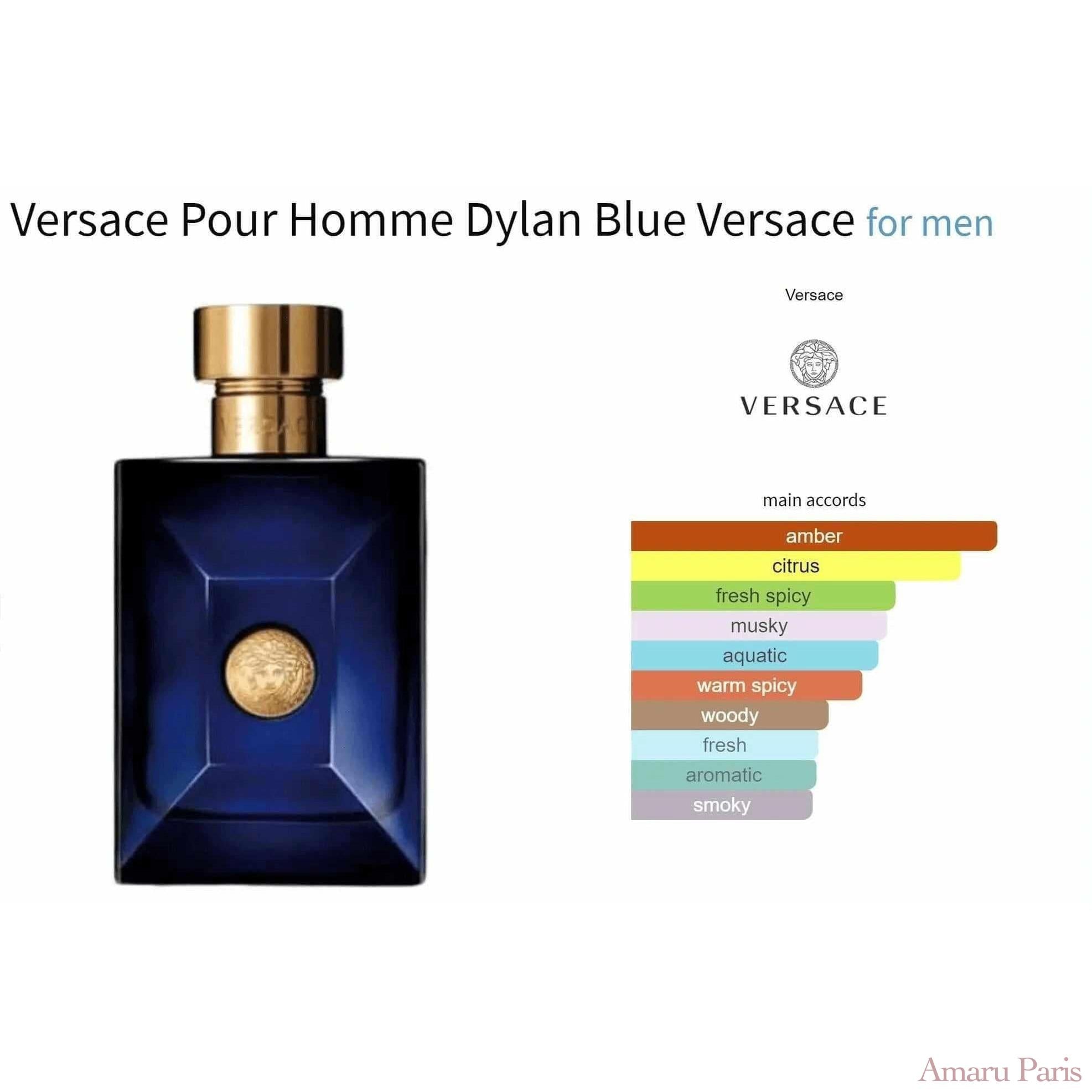 Versace Pour Homme Dylan Blue Versace for men Decant Fragrance Samples - ParfumAmaruParis
