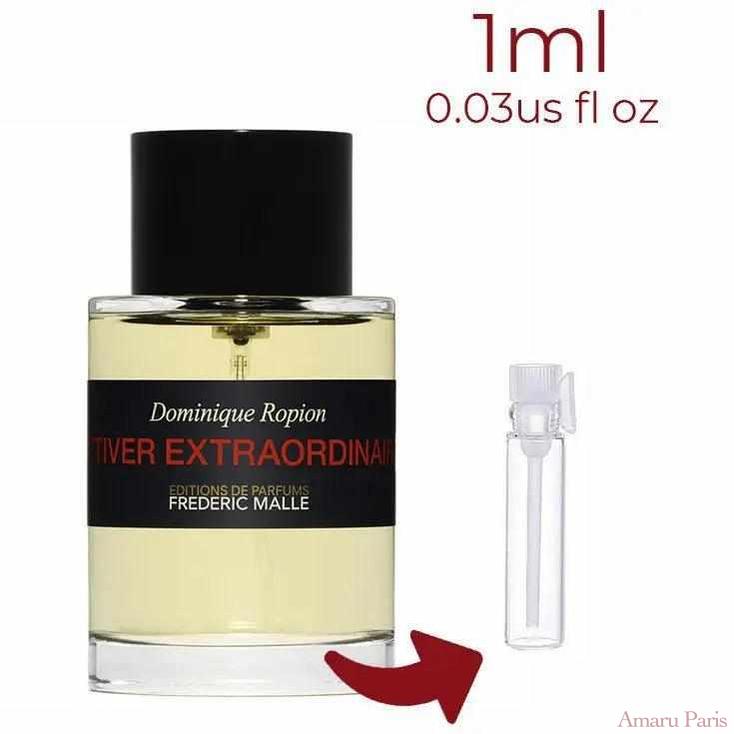 Vetiver Extraordinaire Frederic Malle for men Decant Fragrance Samples - ParfumAmaruParis