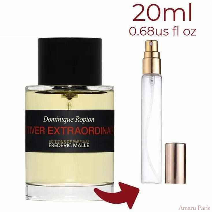 Vetiver Extraordinaire Frederic Malle for men Decant Fragrance Samples - ParfumAmaruParis