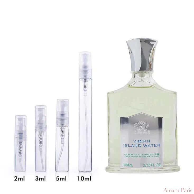 Virgin Island Water Creed for women and men Decant Fragrance Samples - ParfumAmaruParis