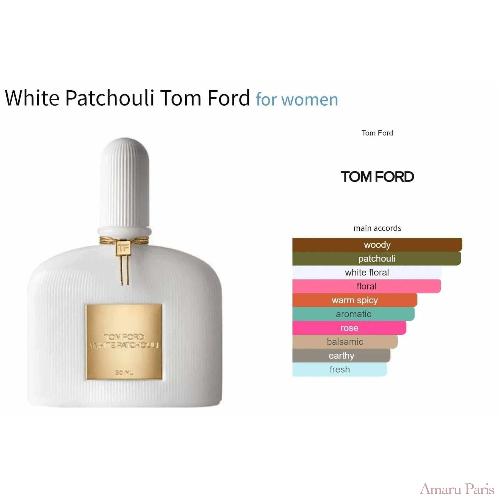 White Patchouli Tom Ford for women Decant Fragrance Samples - ParfumAmaruParis