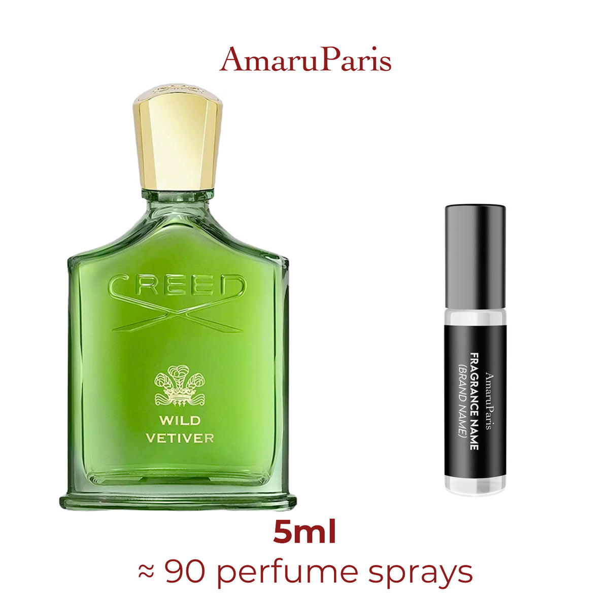 Wild Vetiver Creed échantillon 5ml