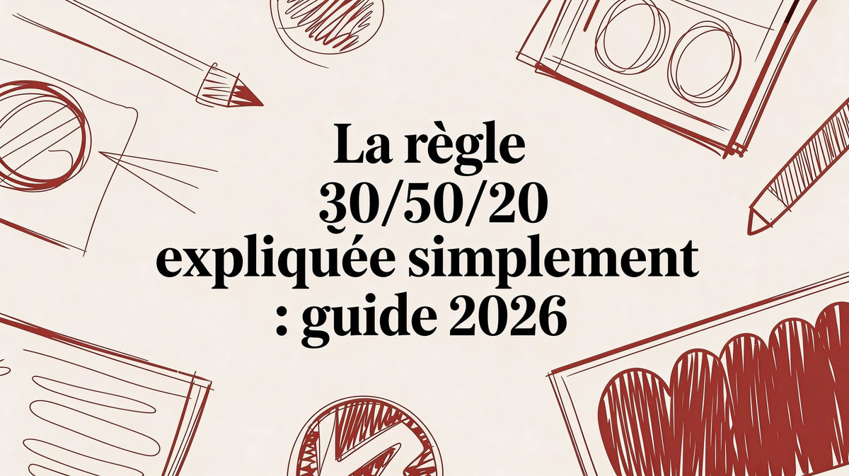 La règle 30/50/20 expliquée simplement : guide 2026 - AmaruParis