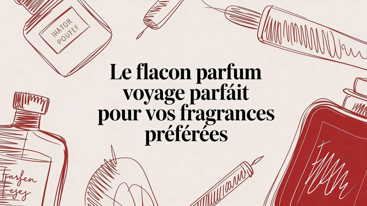 Le flacon parfum voyage parfait pour vos fragrances