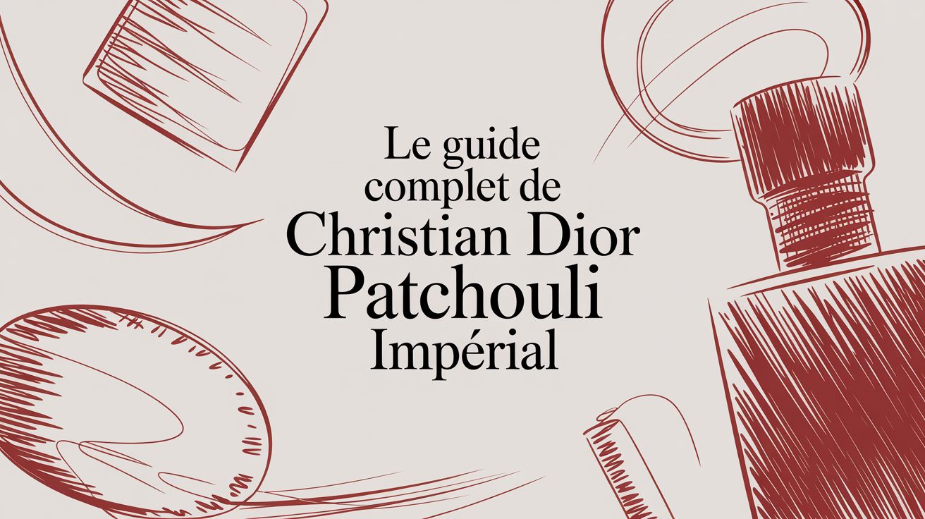 Le guide complet de Christian Dior Patchouli Impérial - AmaruParis