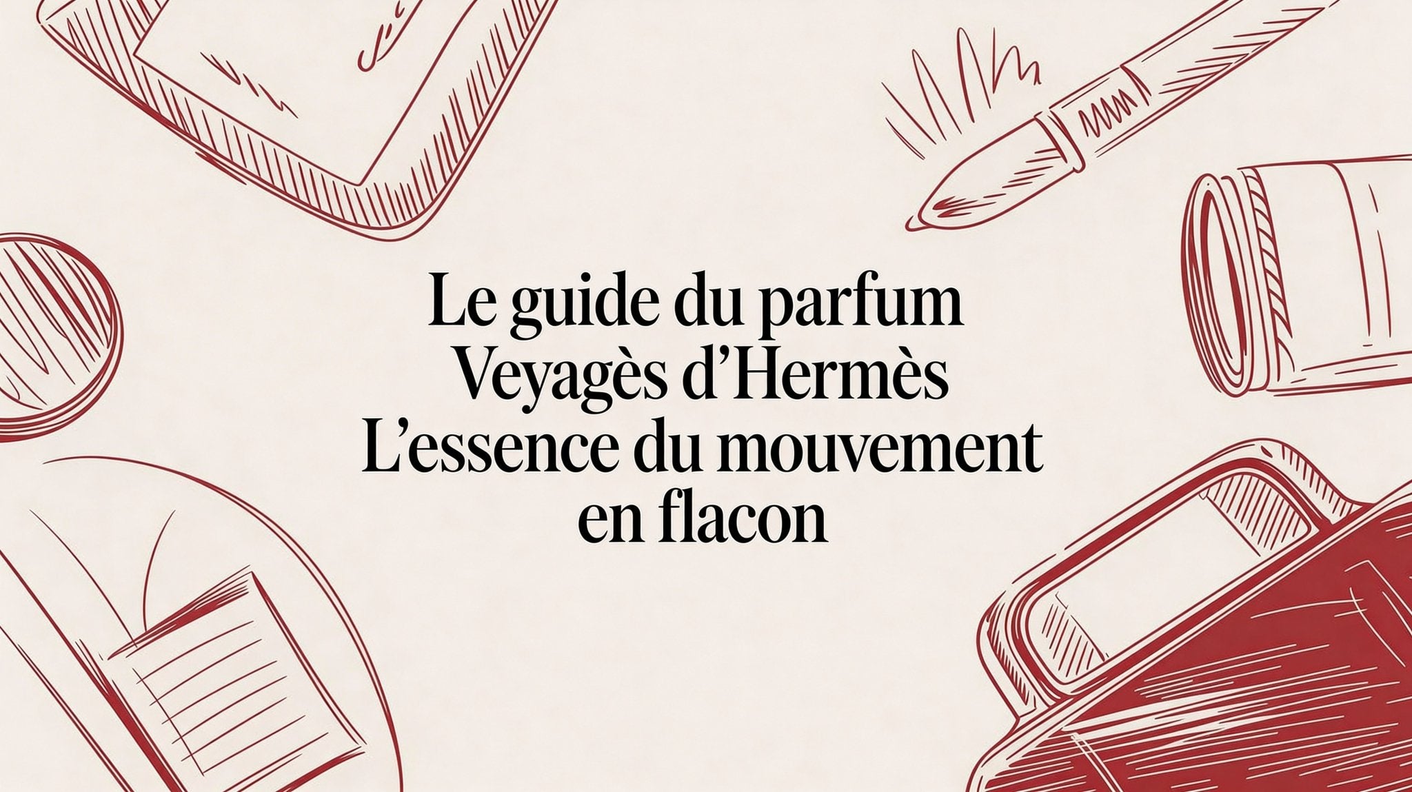 Le guide de la hermes voyage fragrance l'essence du mouvement en flacon - AmaruParis