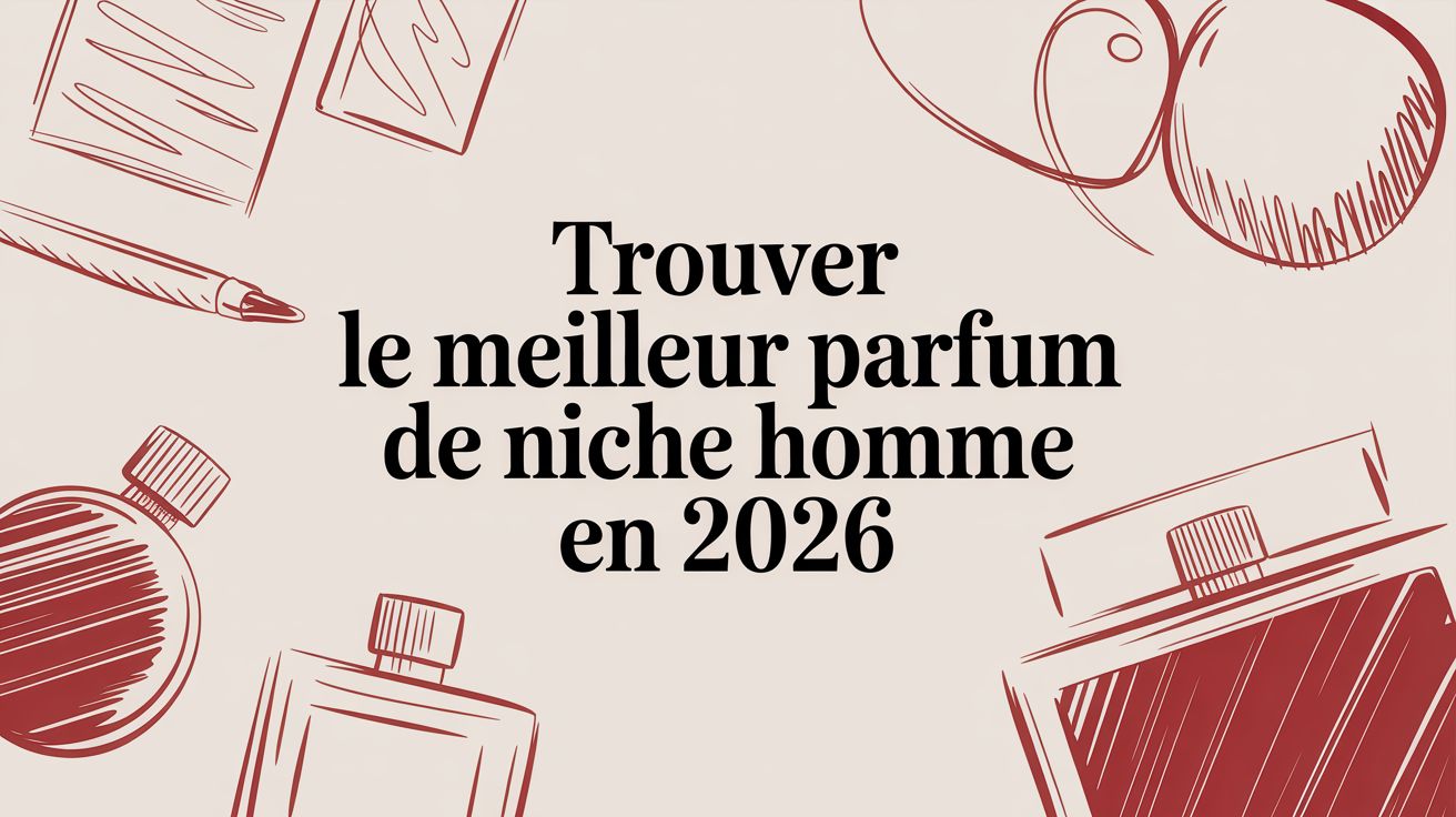 Trouver le meilleur parfum de niche homme en 2026 - AmaruParis