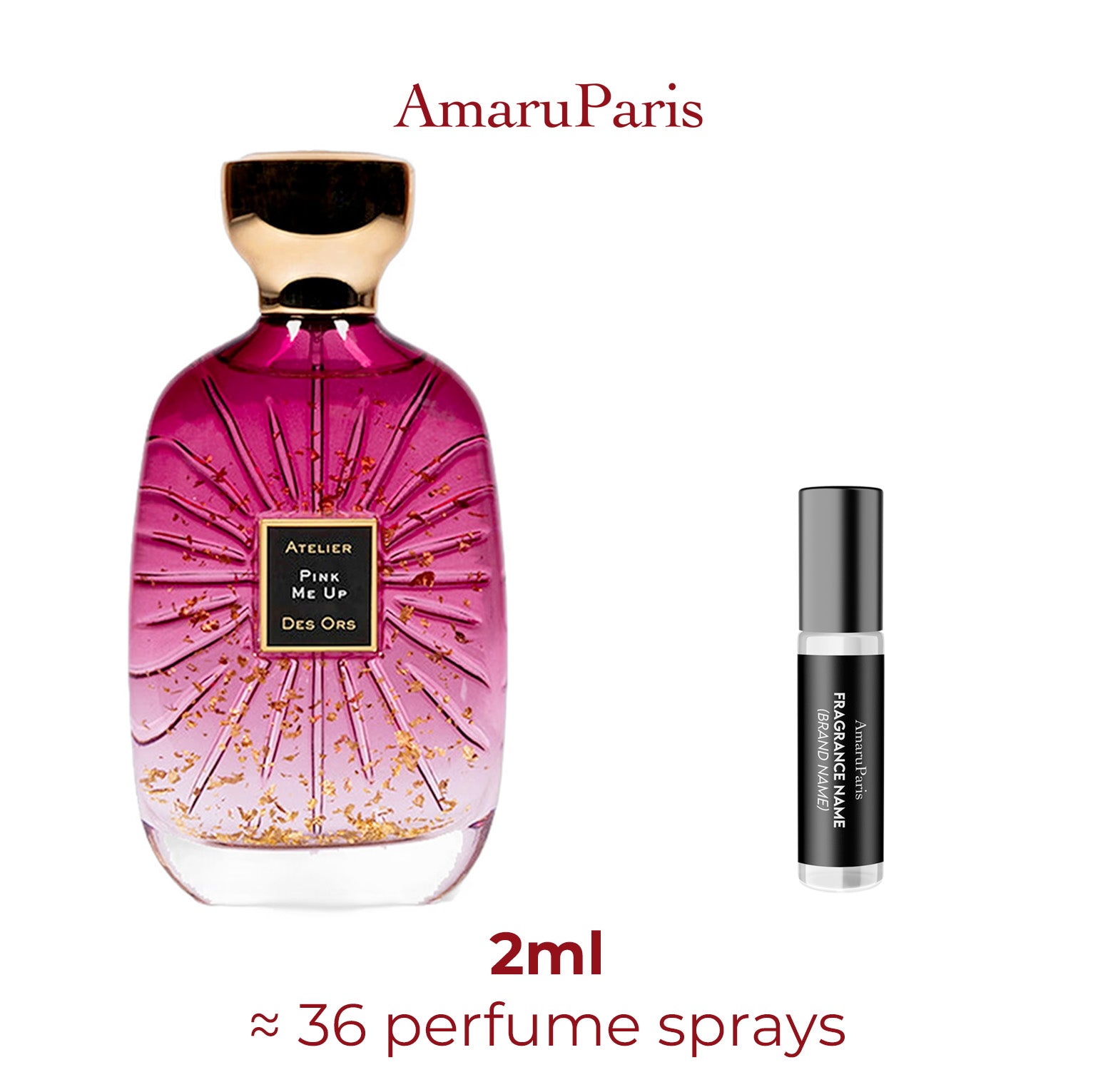 Parfum Pink Me Up Atelier des Ors — échantillon 2 ml