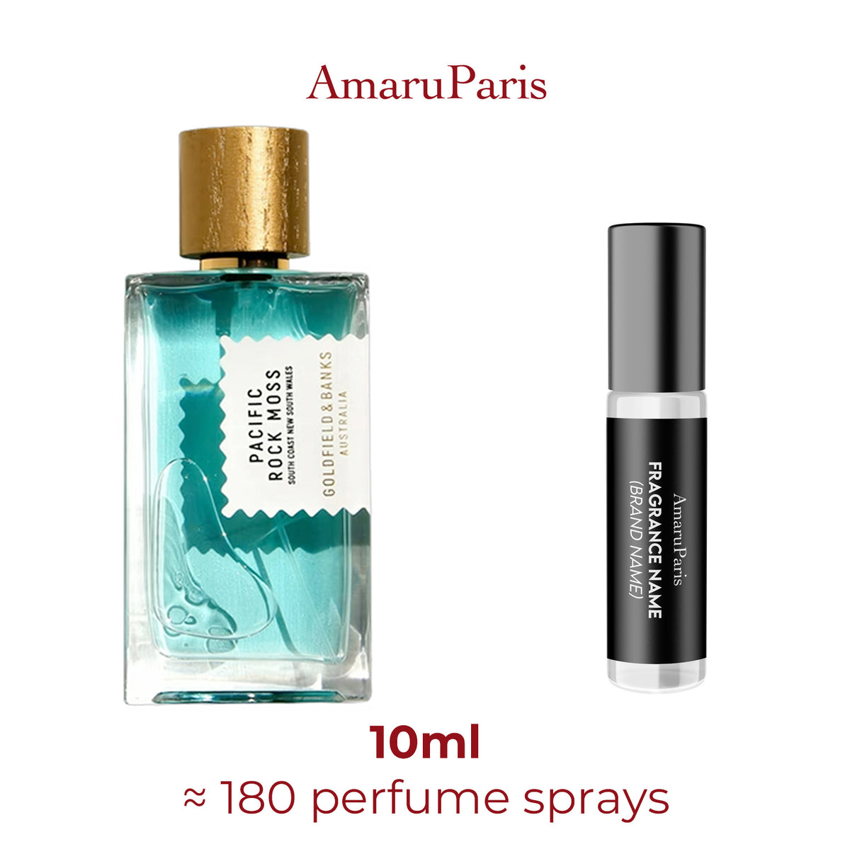 Parfum Pacific Rock Moss Goldfield & Banks Australia unisexe — échantillon 10 ml