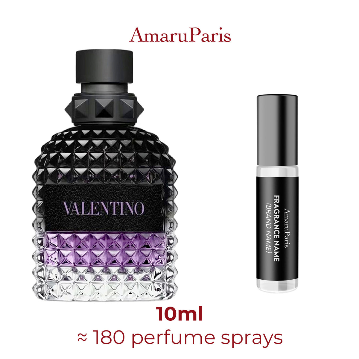 Parfum Valentino Uomo Born in Roma Purple Melancholia Valentino pour homme — échantillon 10 ml