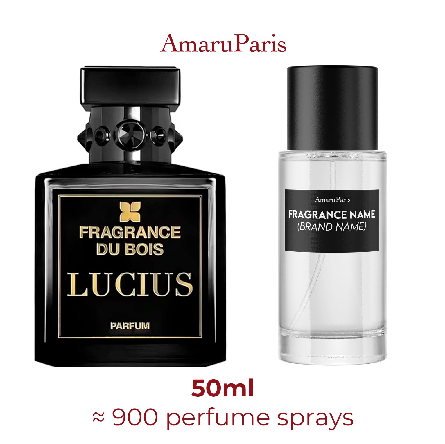 Parfum Lucius Fragrance Du Bois — échantillon 50 ml