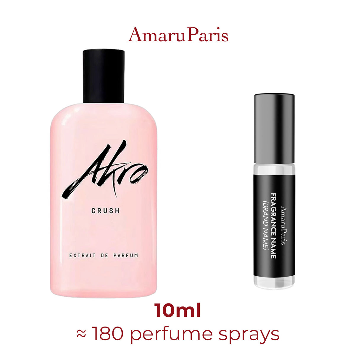 Parfum Crush Akro unisexe — échantillon 10 ml
