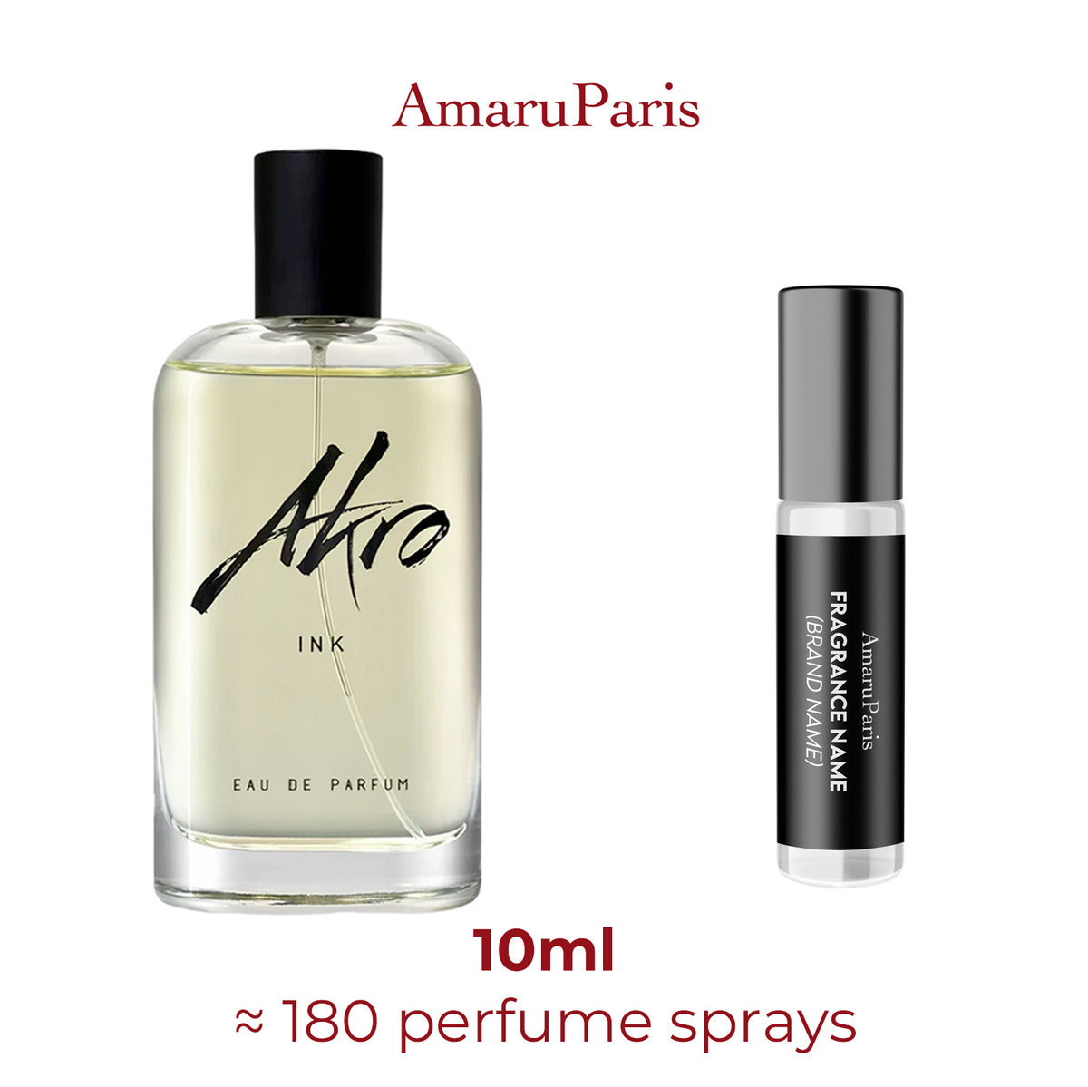 Parfum Ink Akro unisexe — échantillon 10 ml