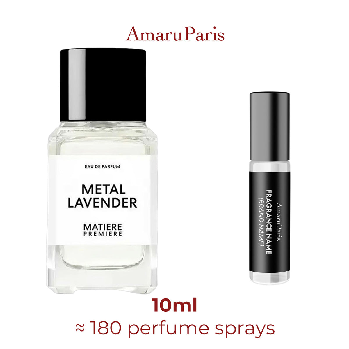 Metal Lavender Matière Première échantillon 10ml
