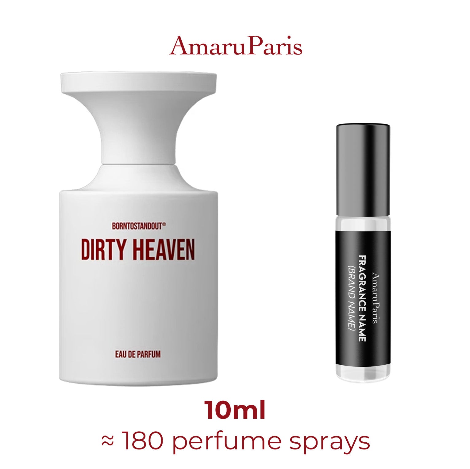 Parfum Dirty Heaven BORNTOSTANDOUT unisexe