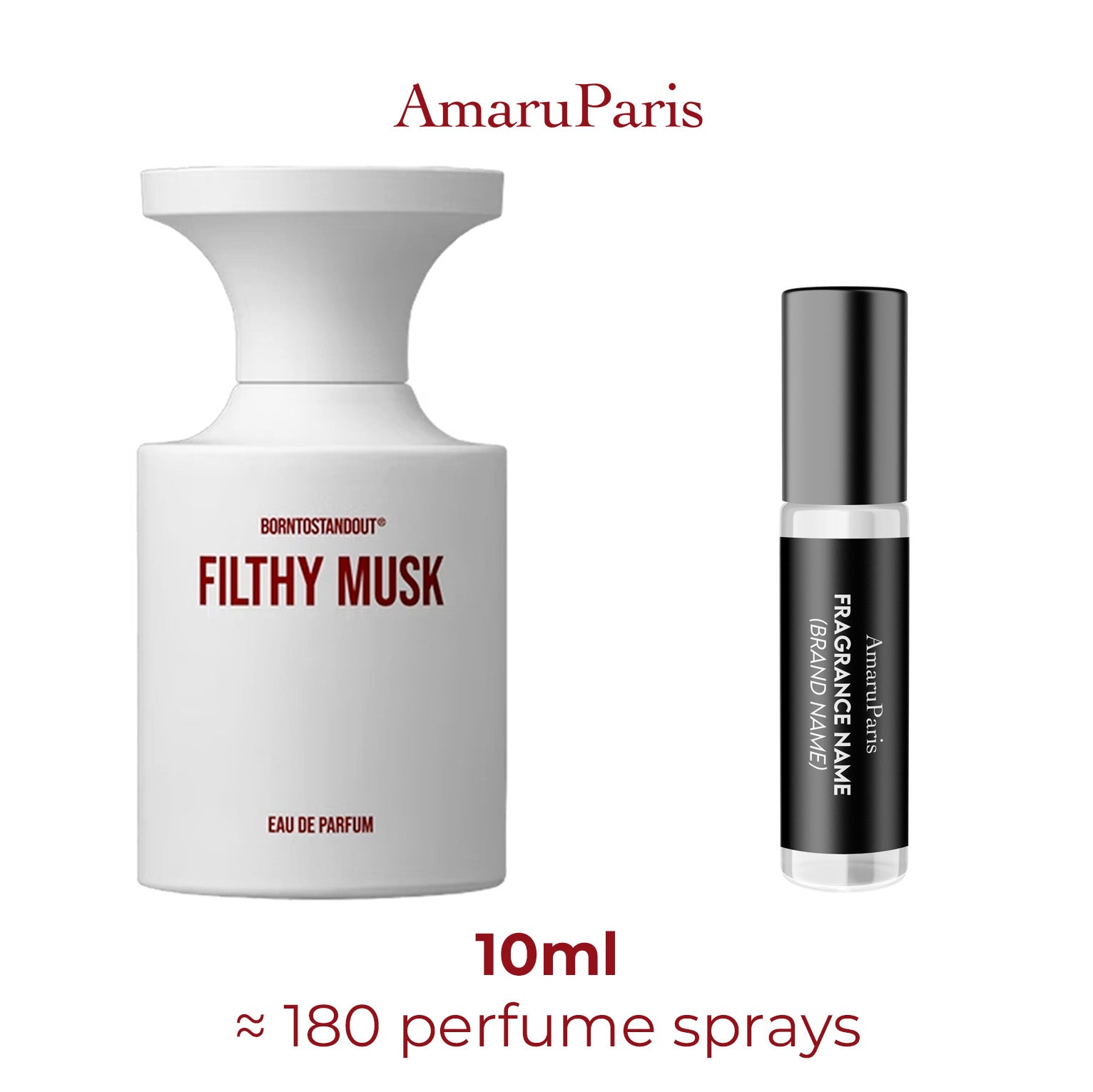 Parfum Filthy Musk BORNTOSTANDOUT unisexe
