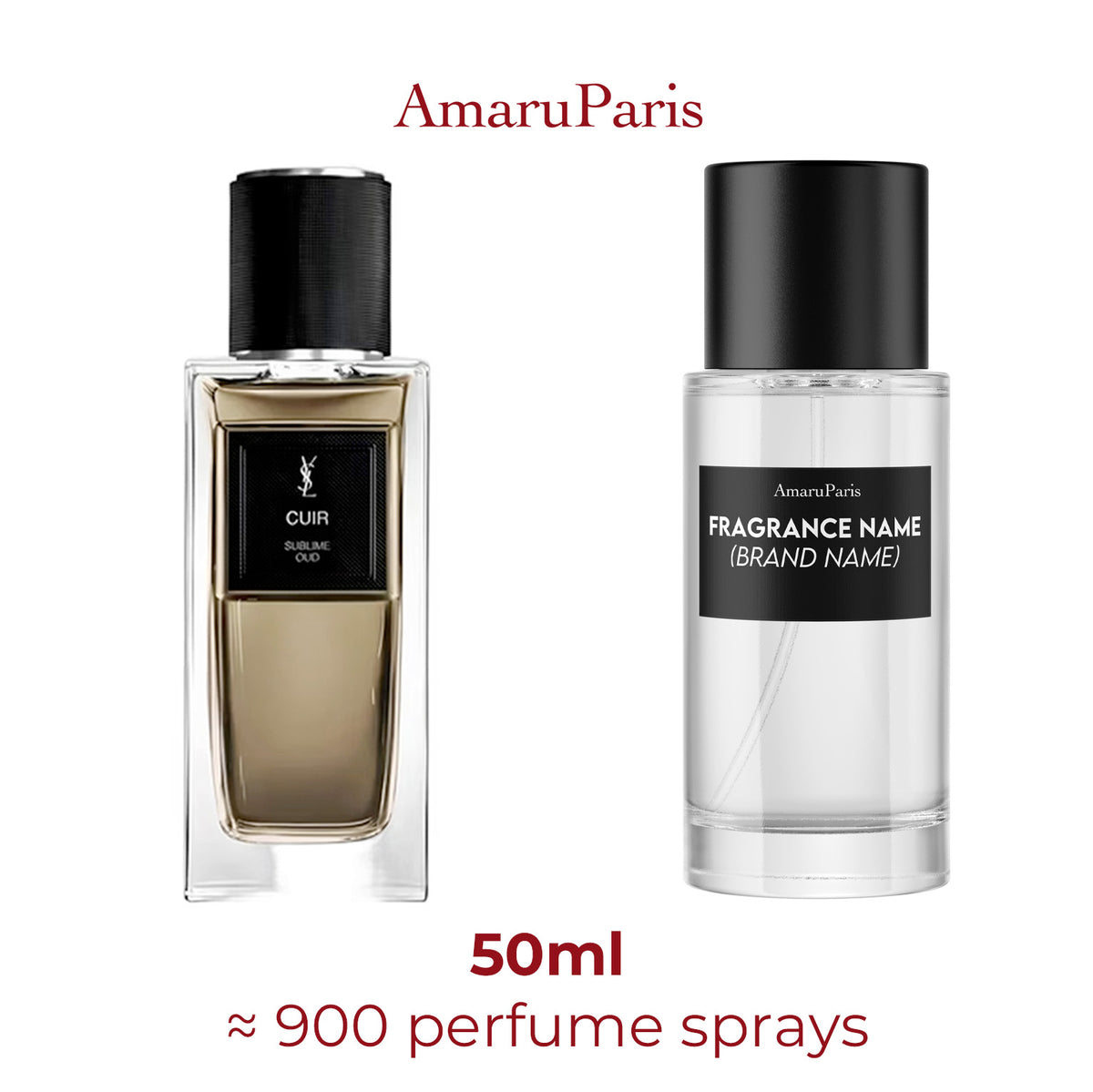 Parfum Cuir Sublime Oud Yves Saint Laurent unisexe — échantillon 50 ml