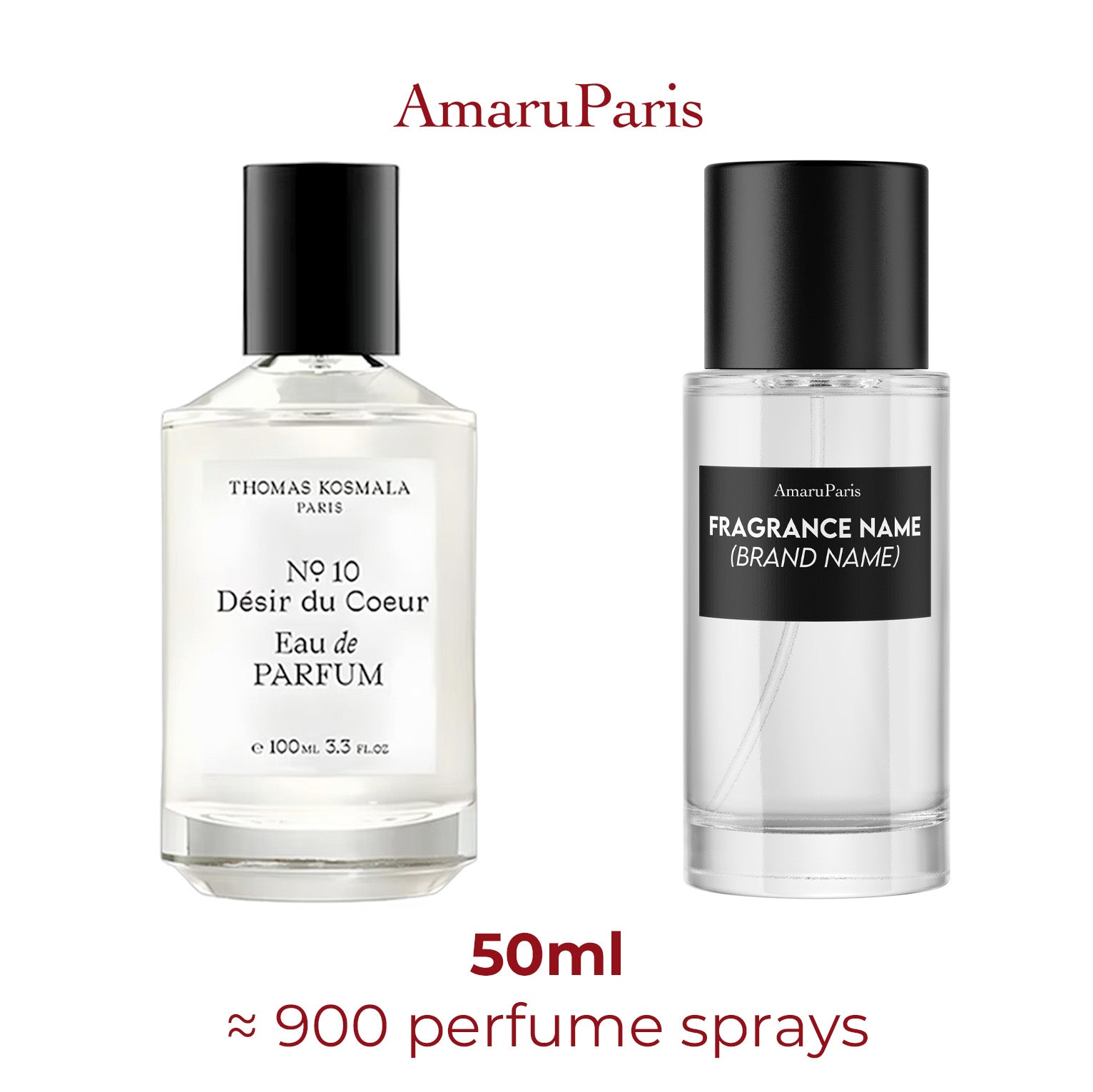 Parfum Nº 10 Désir du Coeur Thomas Kosmala — échantillon 50 ml