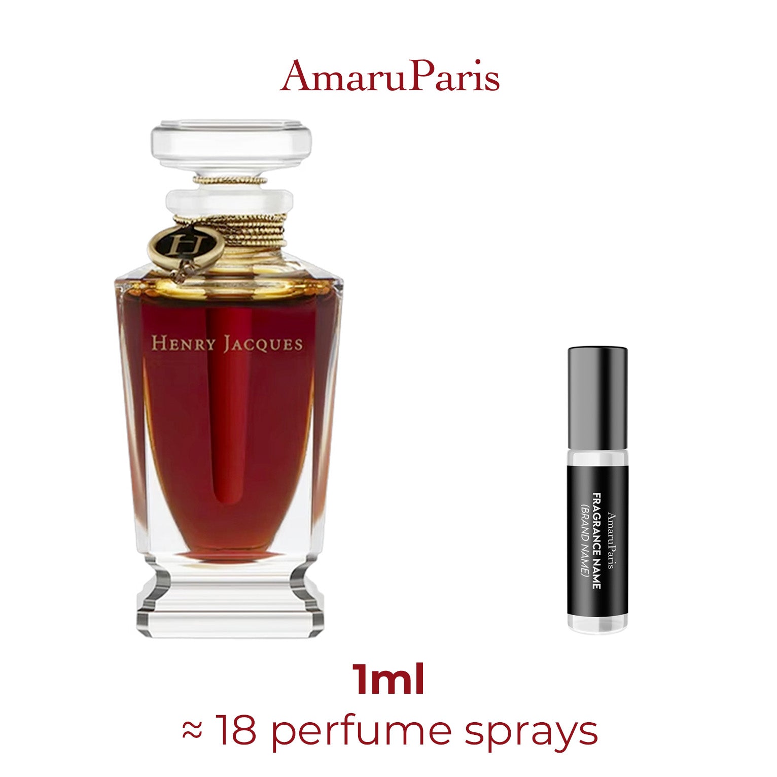 Parfum Oudh Imperial Henry Jacques unisexe