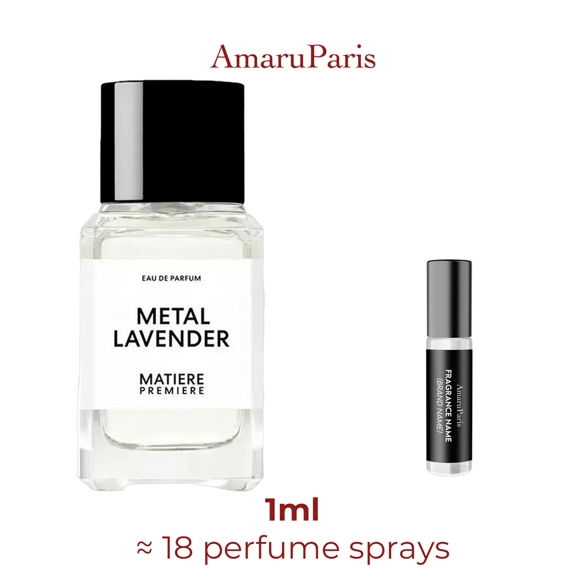 Metal Lavender Matière Première échantillon 1ml