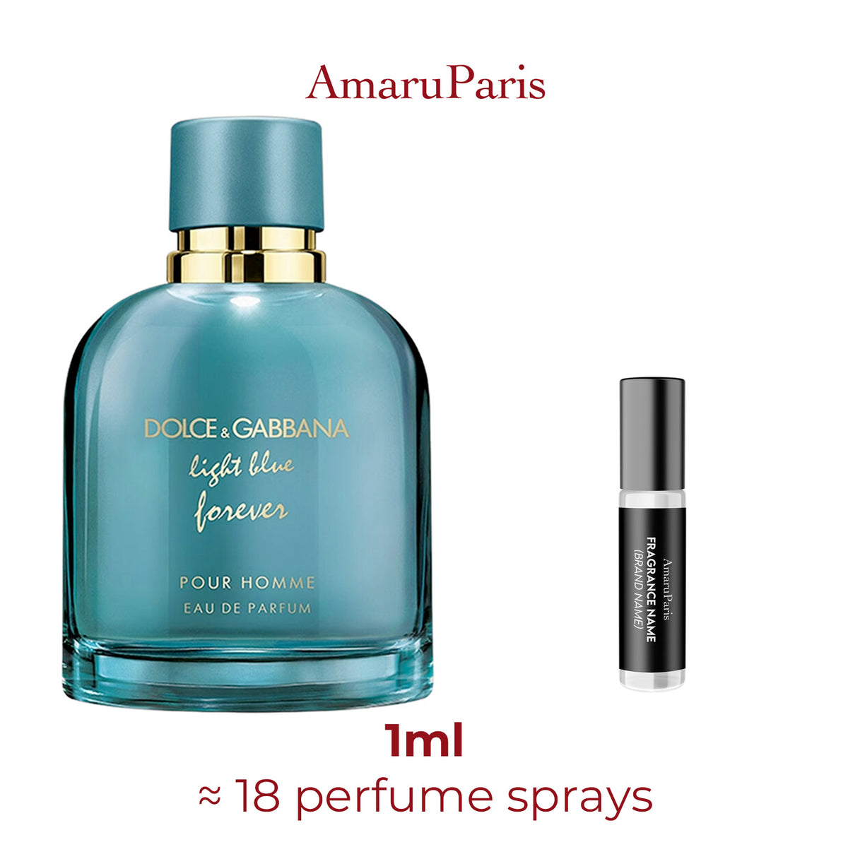 Parfum Light Blue Forever Dolce&Gabbana pour femme — échantillon 1 ml