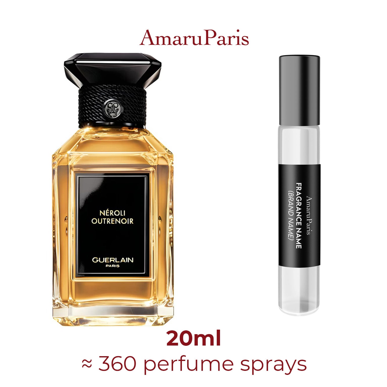 Néroli Outrenoir Guerlain - Amaru Paris Miniature Perfume