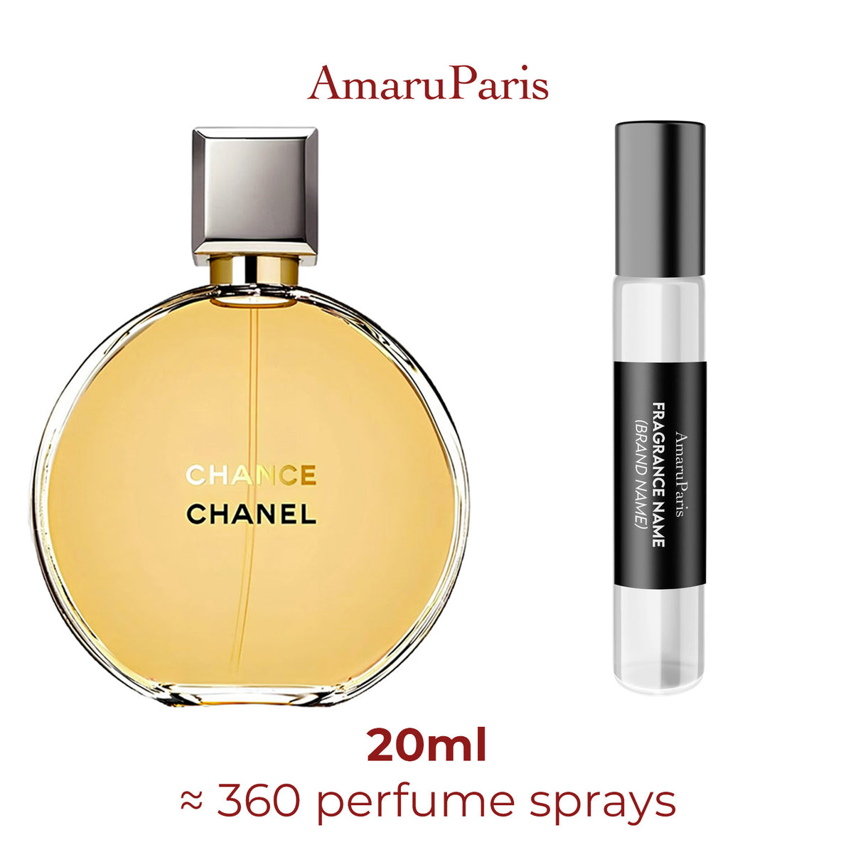 Chance Eau de Parfum Chanel échantillon 20ml