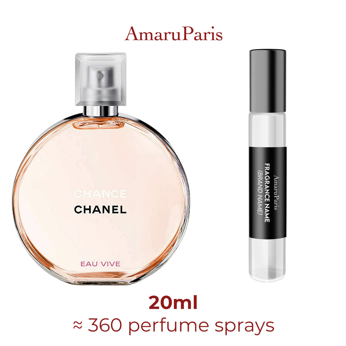 Chance Eau Vive Chanel échantillon 20ml