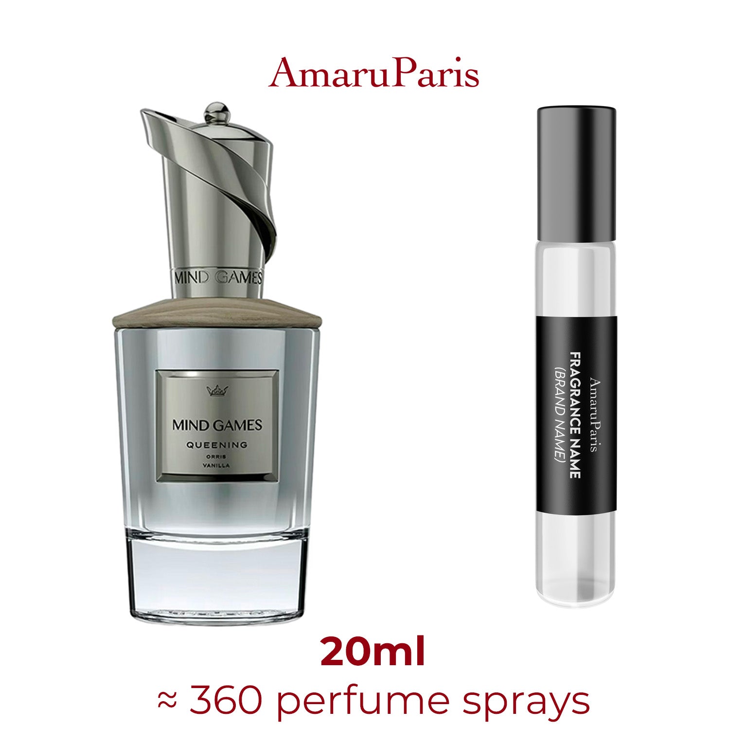 Parfum Queening Mind Games unisexe