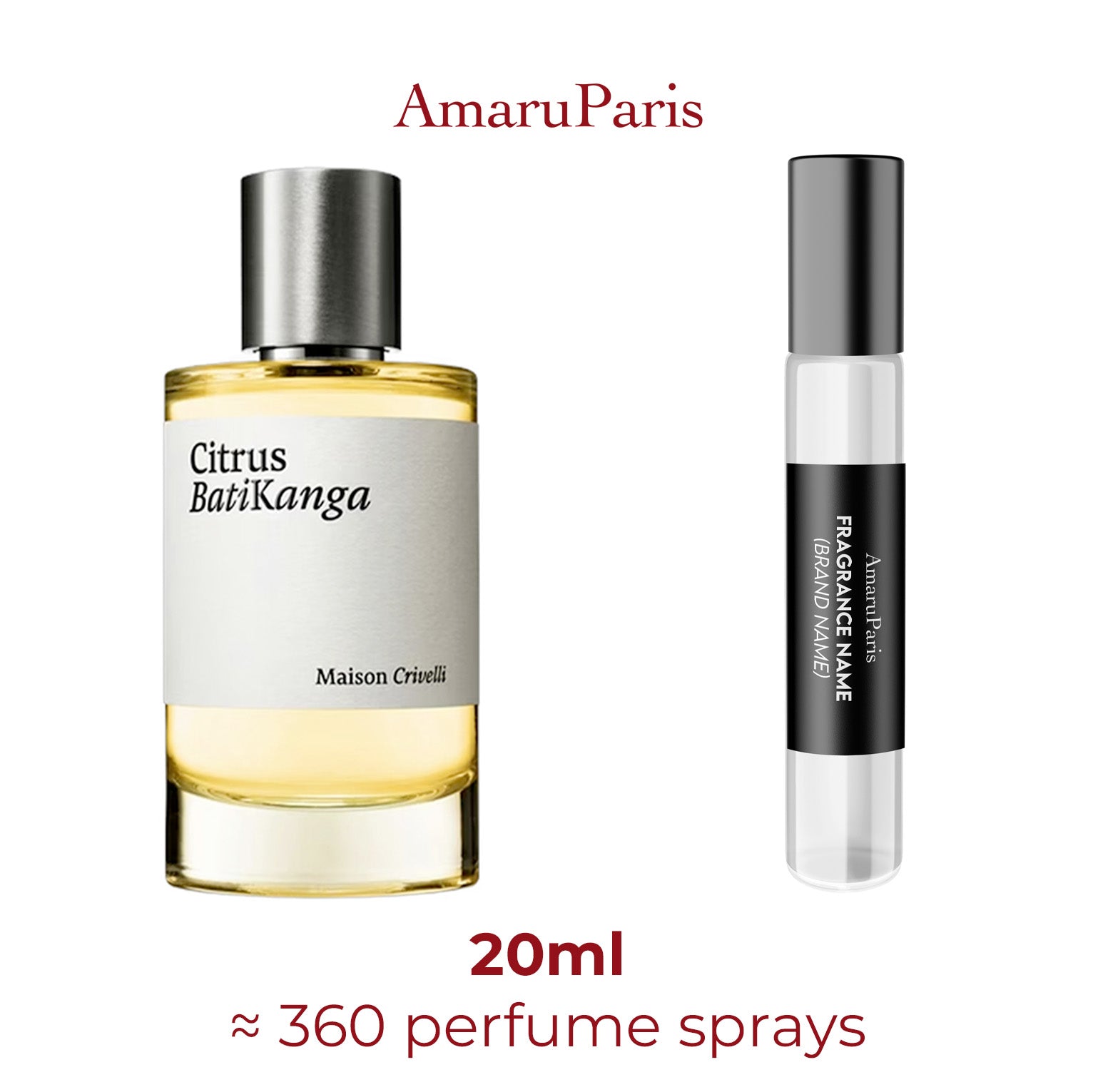 Parfum Citrus Batikanga Maison Crivelli Unisex