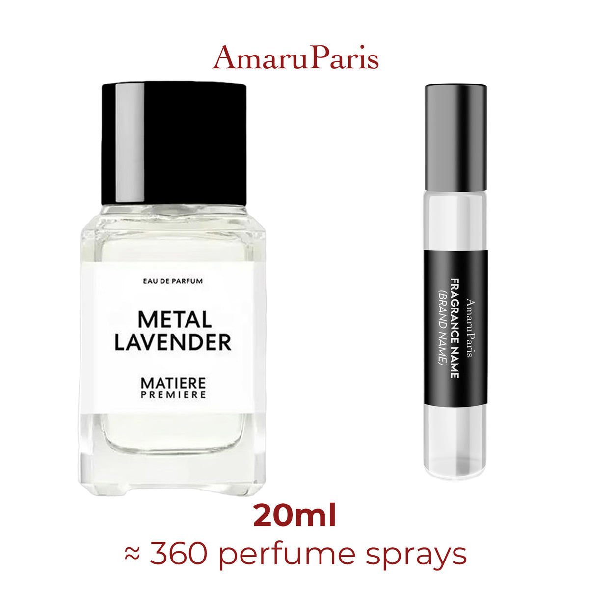 Metal Lavender Matière Première échantillon 20ml