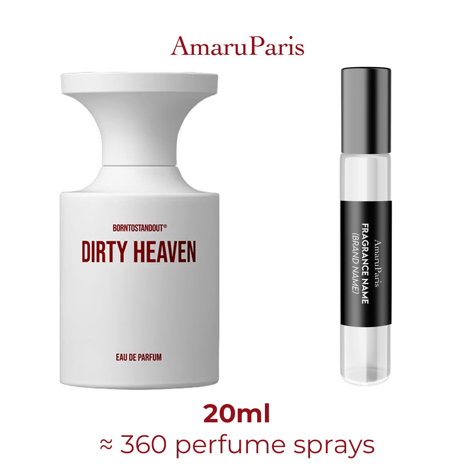 Parfum Dirty Heaven BORNTOSTANDOUT unisexe