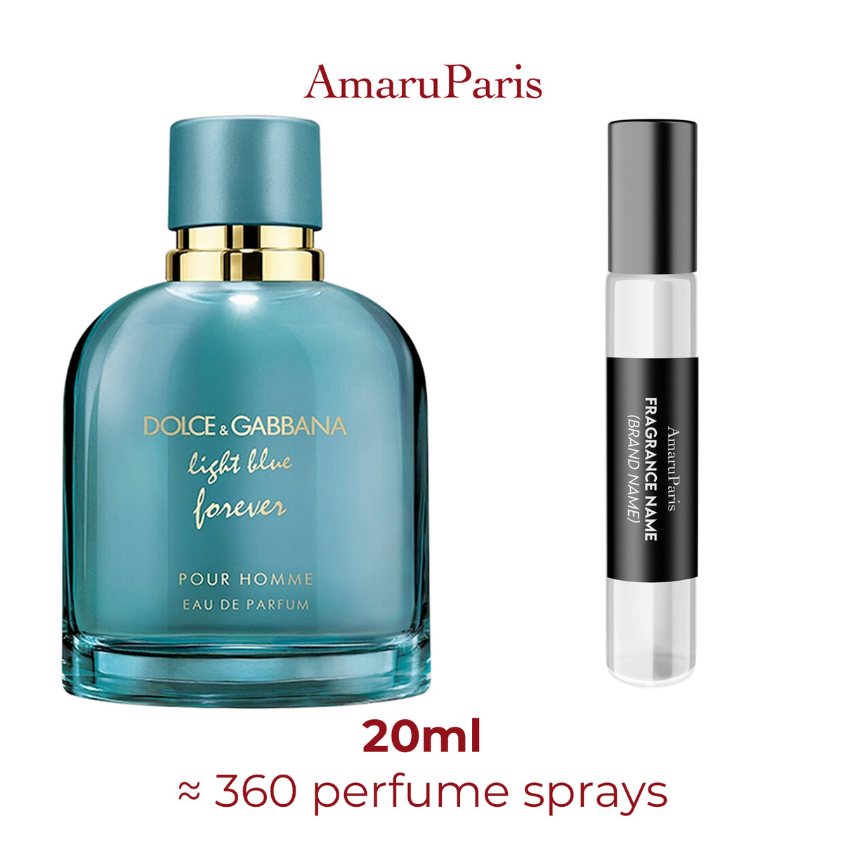 Parfum Light Blue Forever Dolce&Gabbana pour femme — échantillon 20 ml