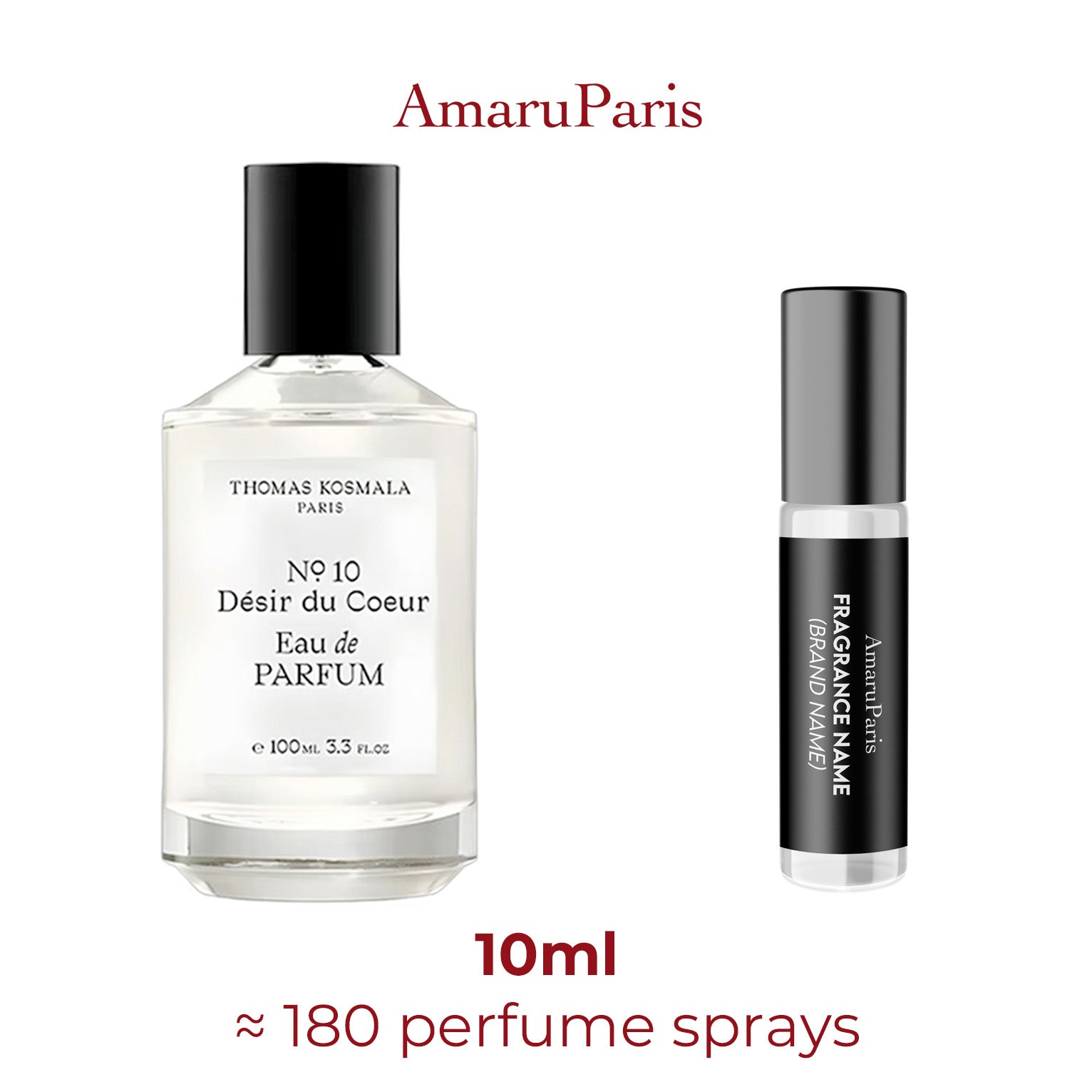 Parfum Nº 10 Désir du Coeur Thomas Kosmala — échantillon 10 ml
