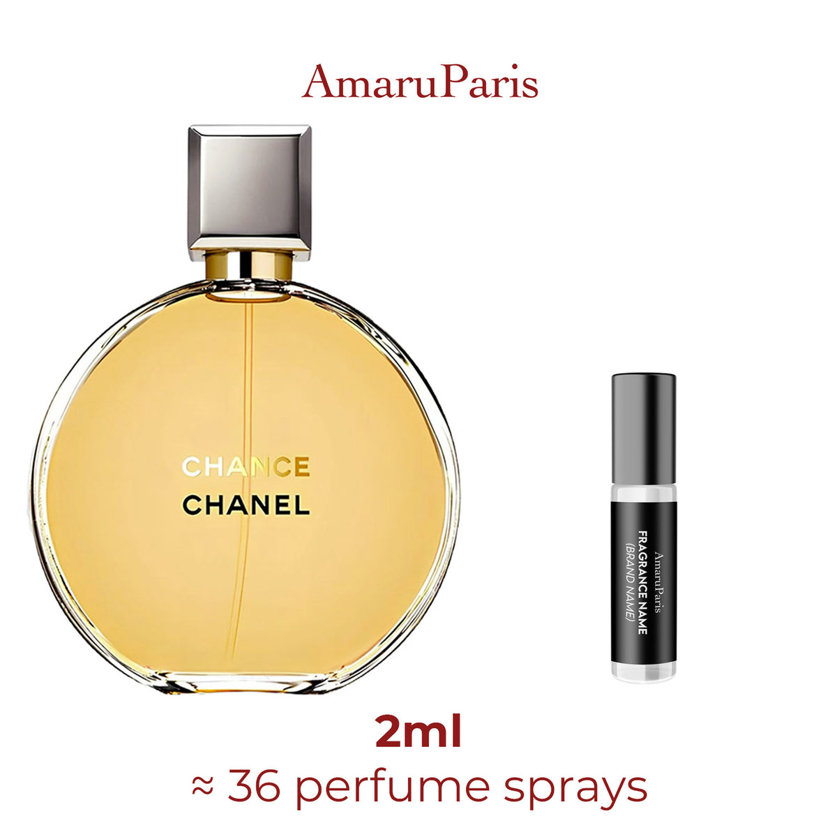 Chance Eau de Parfum Chanel échantillon 2ml
