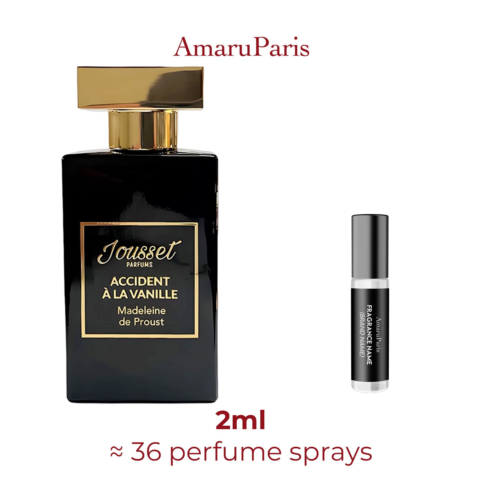 Parfum Accident À La Vanille (Madeleine de Proust) Jousset Parfums unisexe