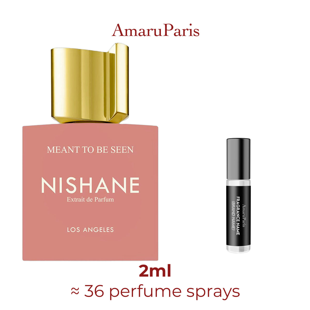 Meant To Be Seen Nishane échantillon 2ml