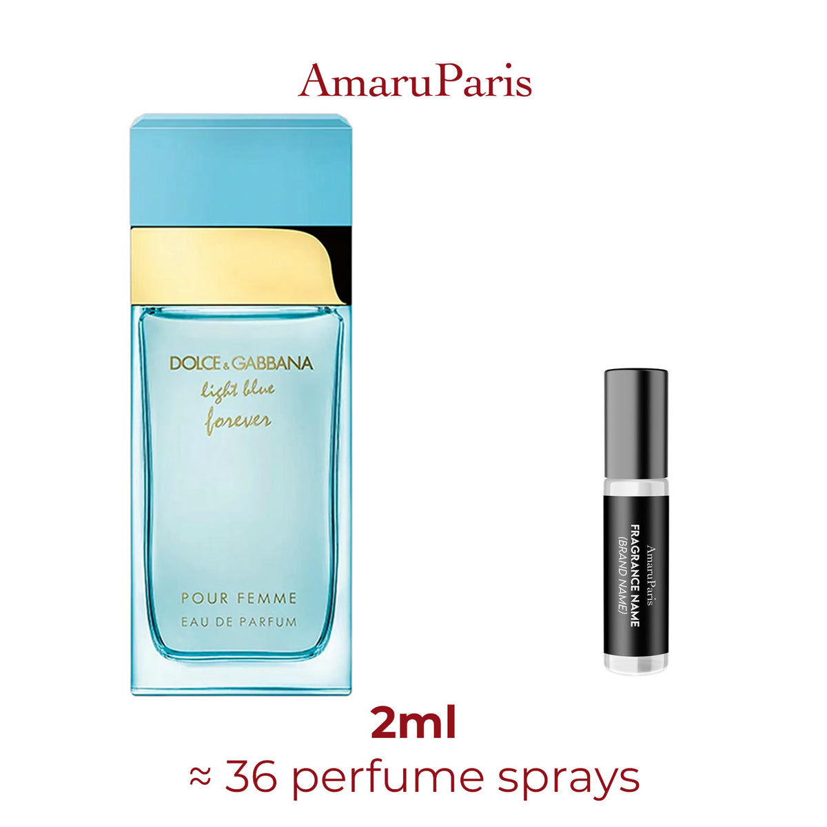Parfum Light Blue Forever pour Homme Dolce&Gabbana — échantillon 2 ml