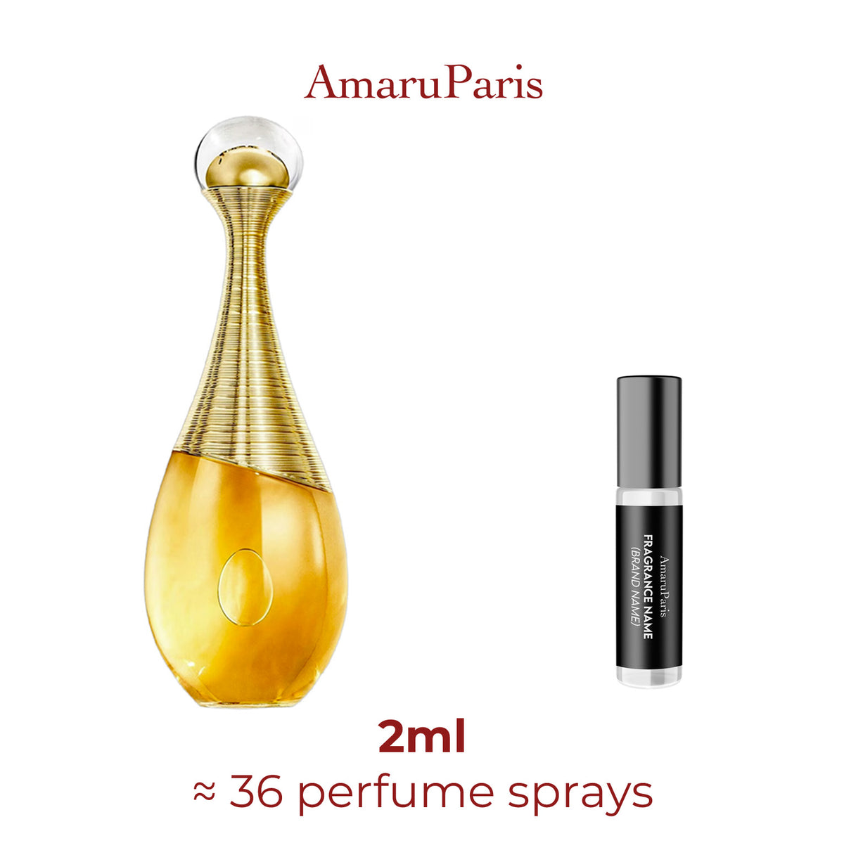 J'adore Intense Dior échantillon 2ml